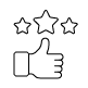 Excellence graphic representing achievement and high quality
