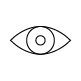 Our Vision icon with an eye symbol