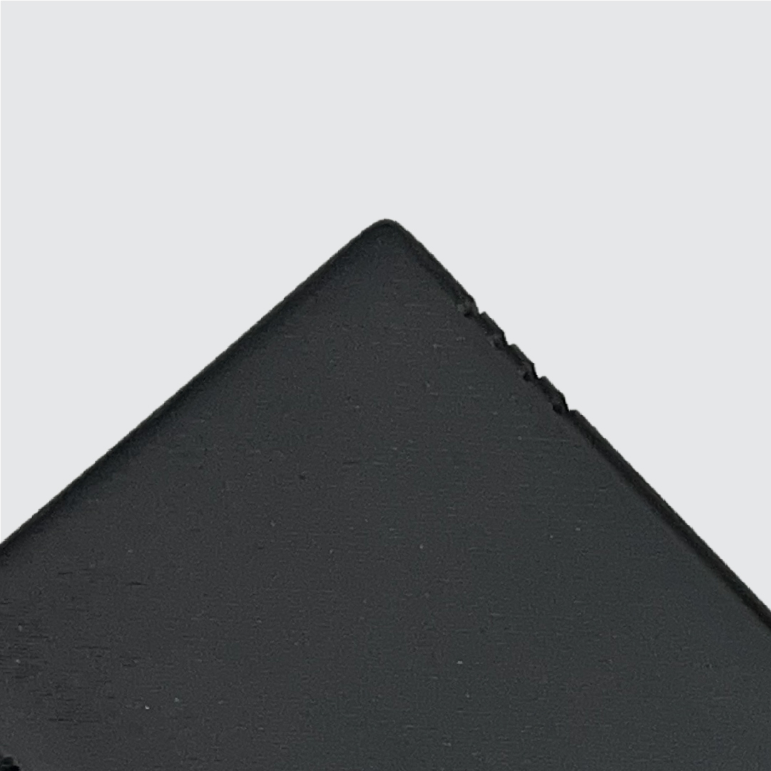 Surface Finish with sanding finish.